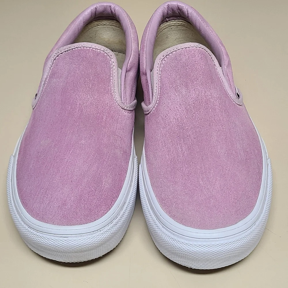Vans X J. Crew Classic slip on VR3 skateboard sneakers size 9 1/2 - Picture 3 of 10